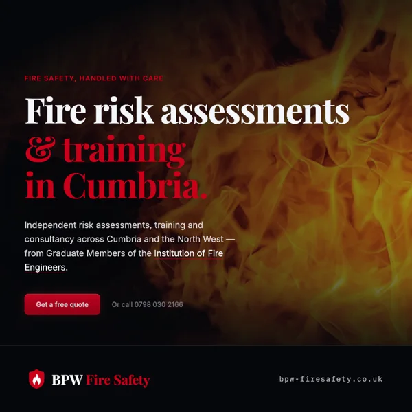 BPW Fire Safety website preview